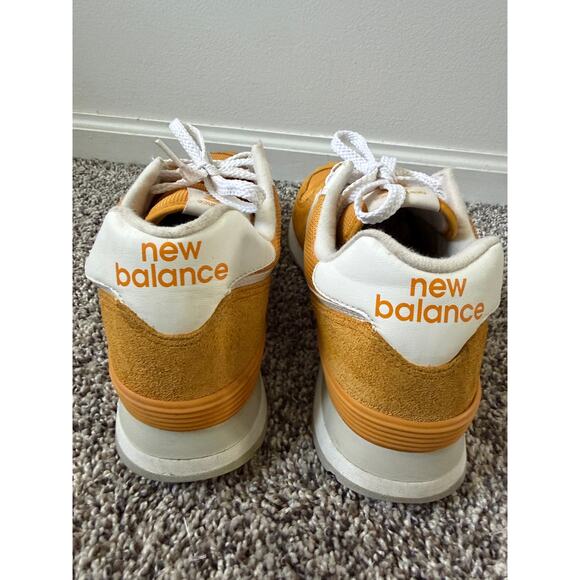 New Balance 574 yellow/gold men\'s size 9 main image 6